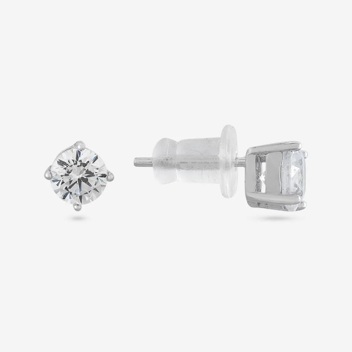 92.5 Silver Earring 194993 - Image 7