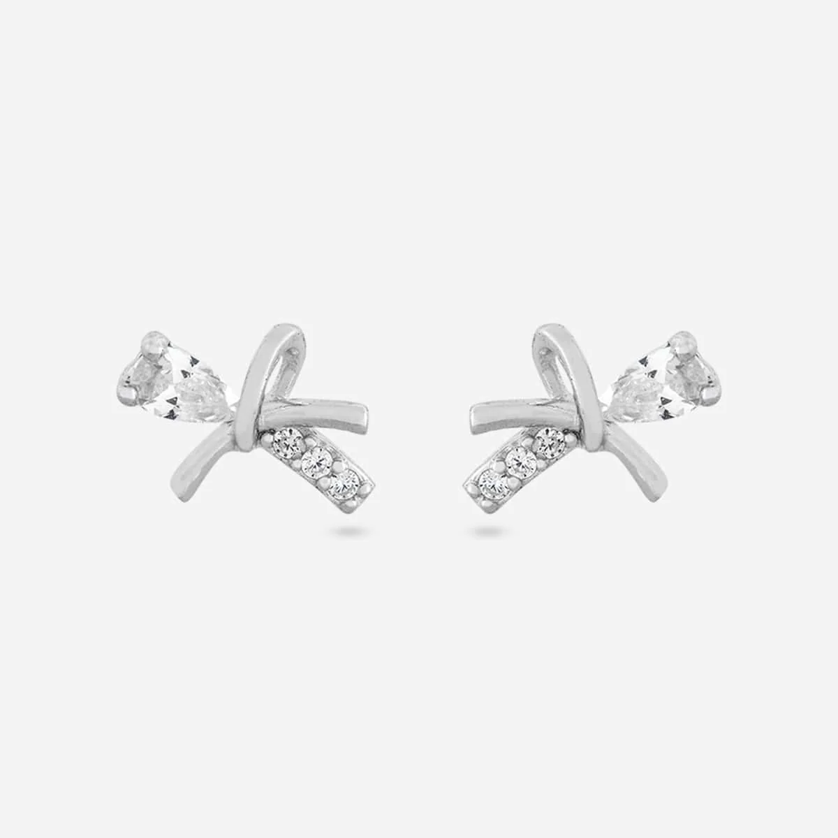92.5 Silver Earring 194994 - Image 4