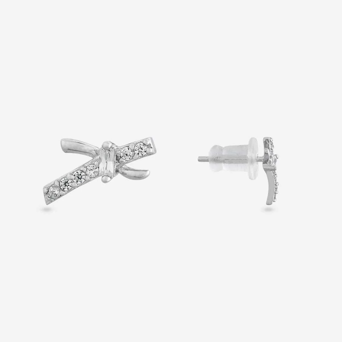 92.5 Silver Earring 194996 - Image 7