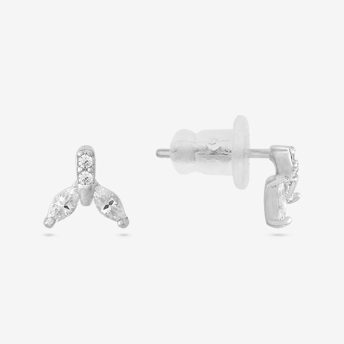 92.5 Silver Earring 195002 - Image 7