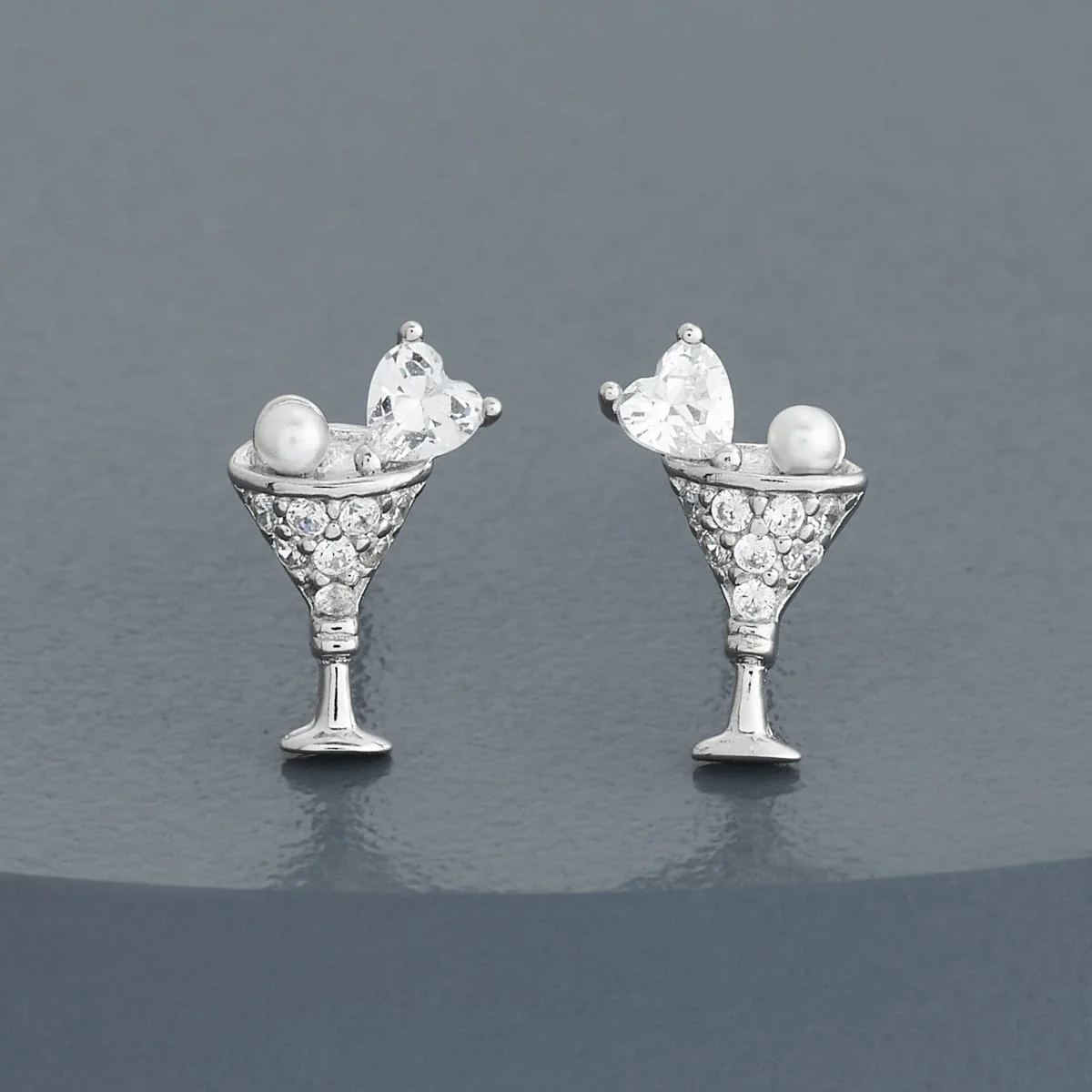 92.5 Silver Earring 195006 - Image 5