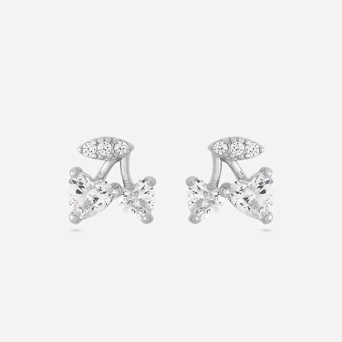 92.5 Silver Earring 195008 - Image 4