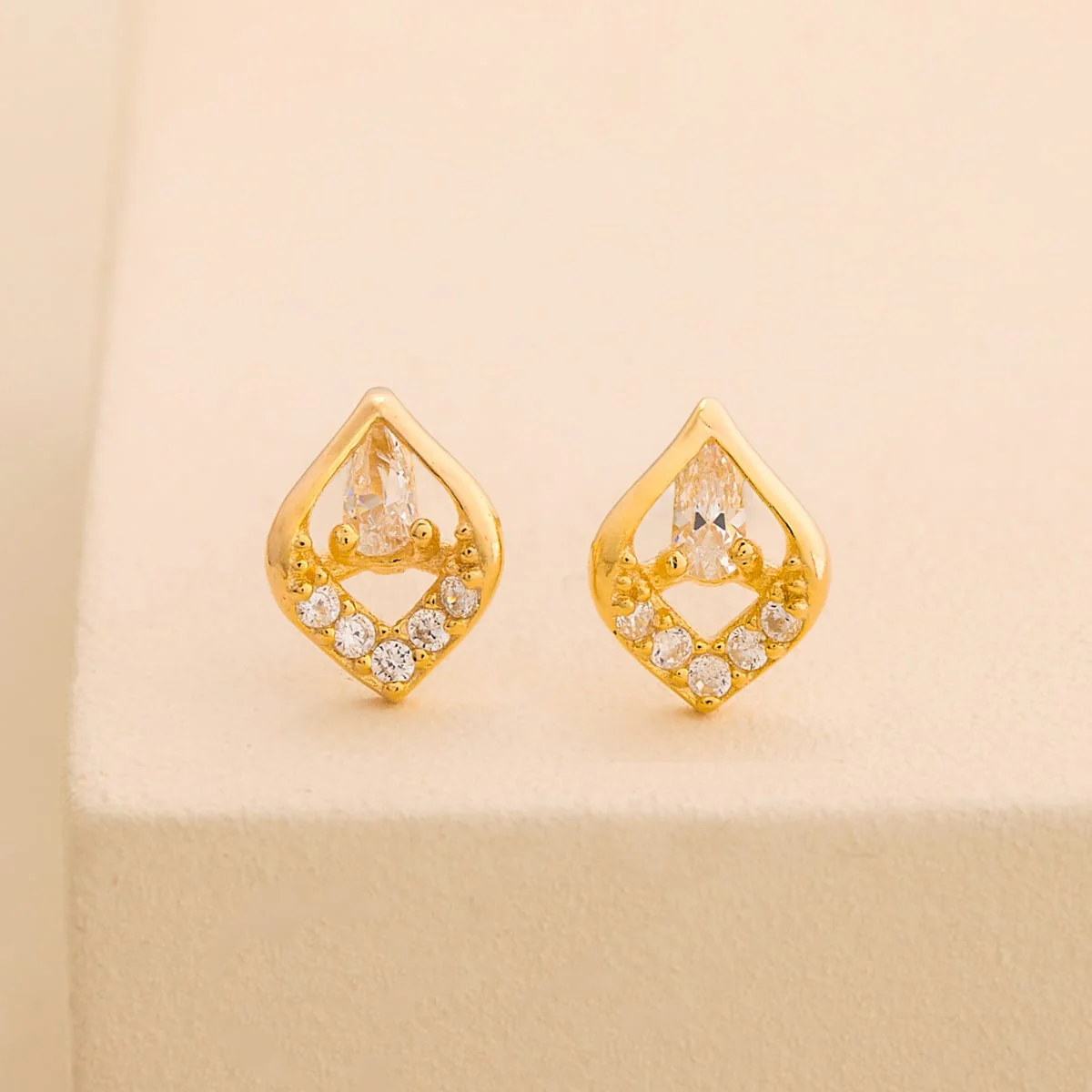 92.5 Silver Earring 195013 - Image 2