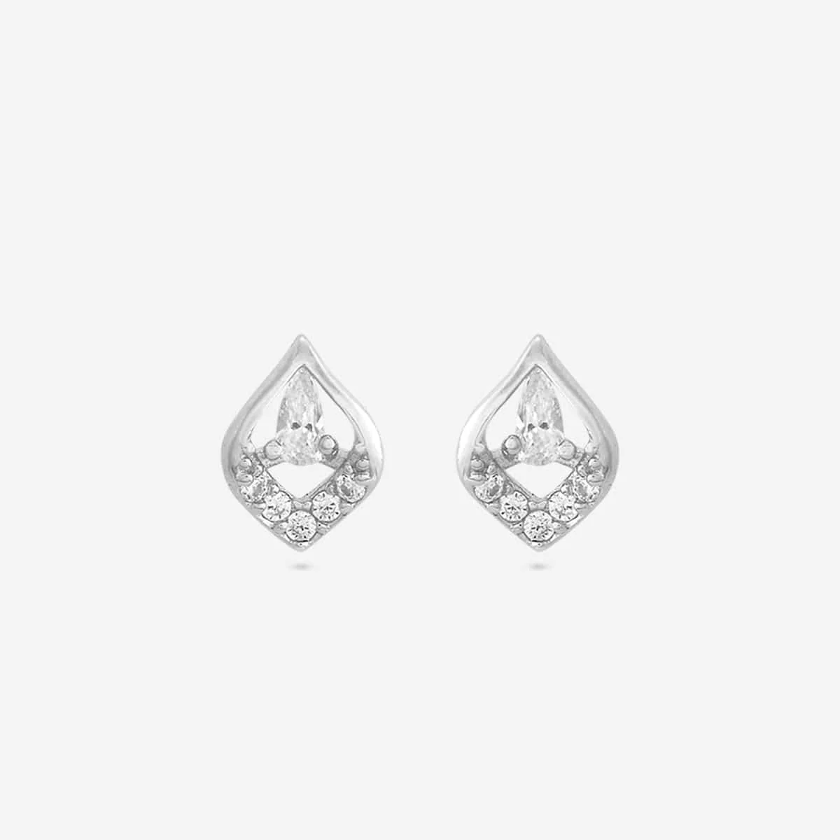 92.5 Silver Earring 195013 - Image 4