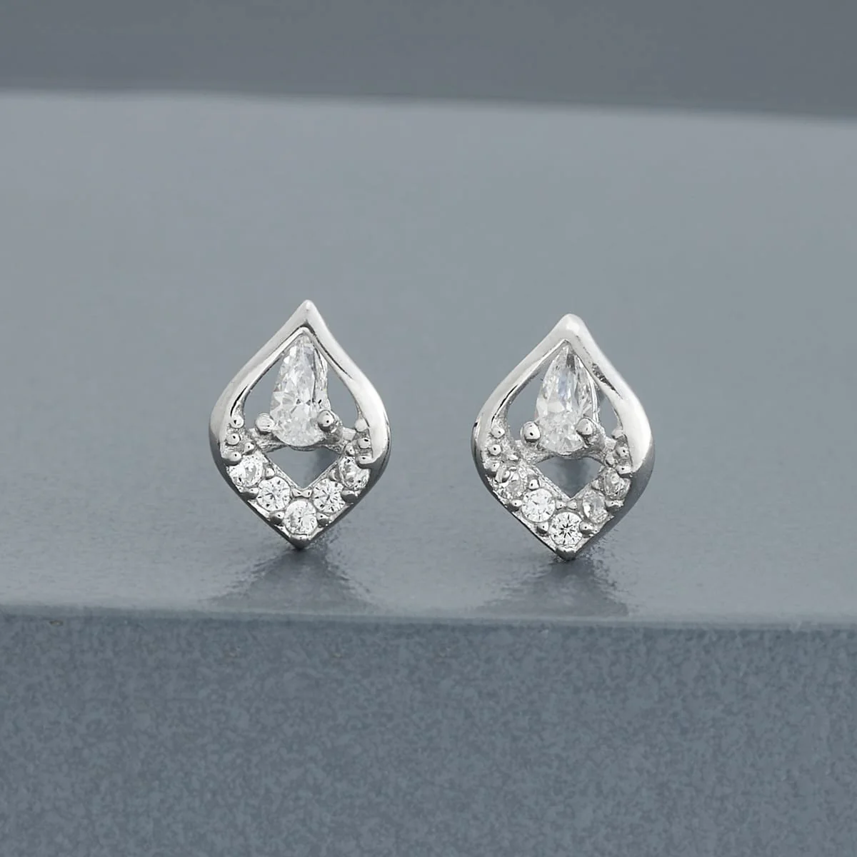 92.5 Silver Earring 195013 - Image 5