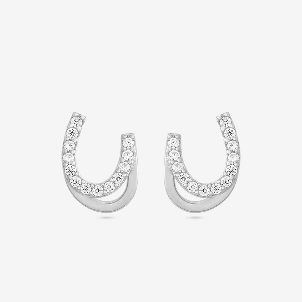 92.5 Silver Earring 195014 - Image 5
