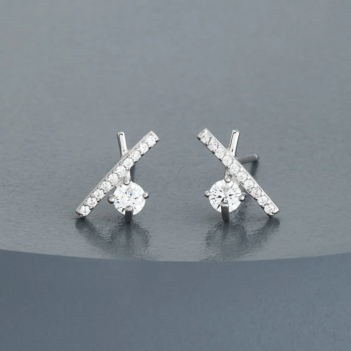 92.5 Silver Earring 195015 - Image 6
