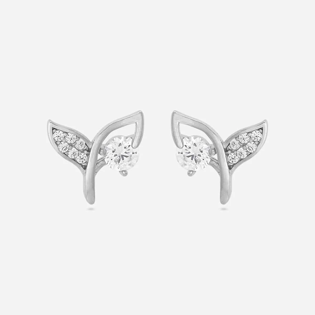 92.5 Silver Earring 195016 - Image 4