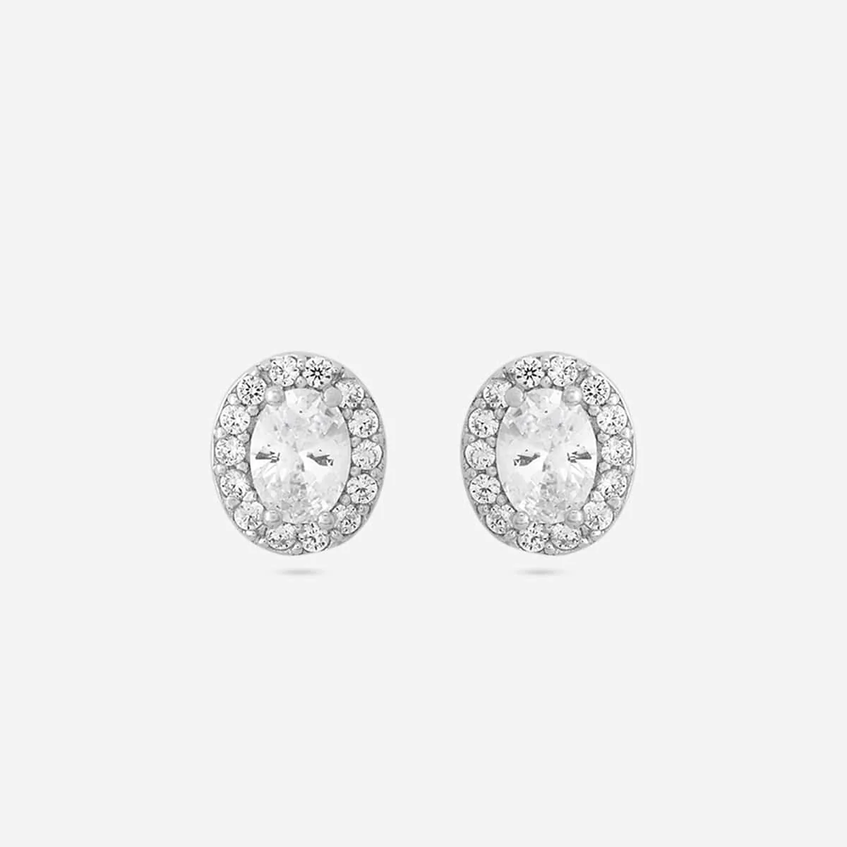 92.5 Silver Earring 195018 - Image 5