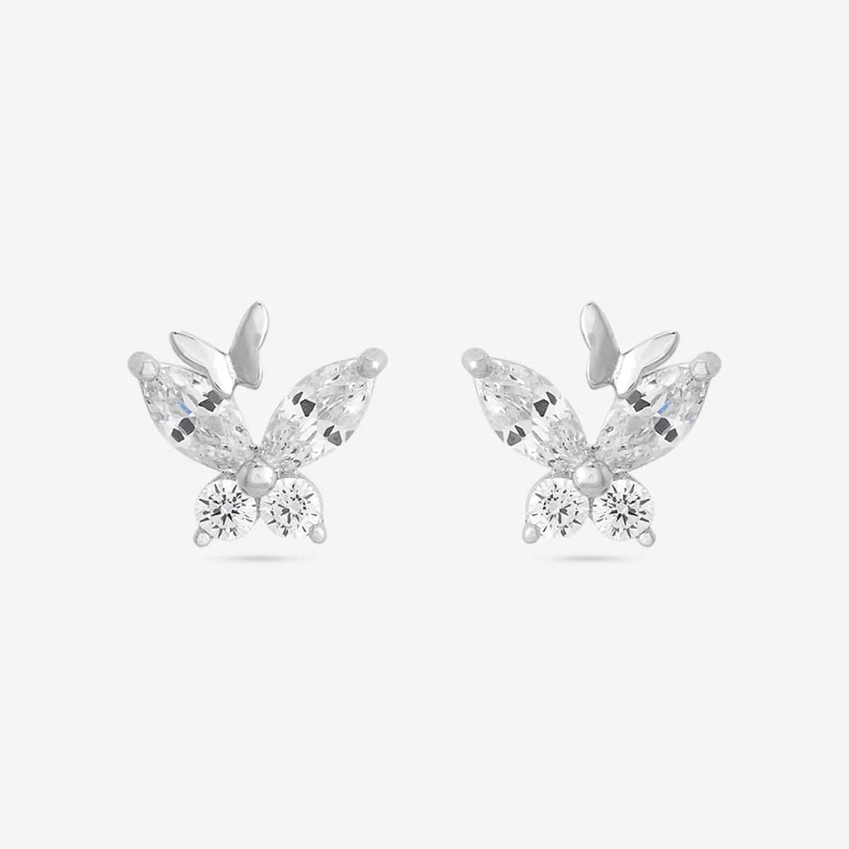 92.5 Silver Earring 195021 - Image 5