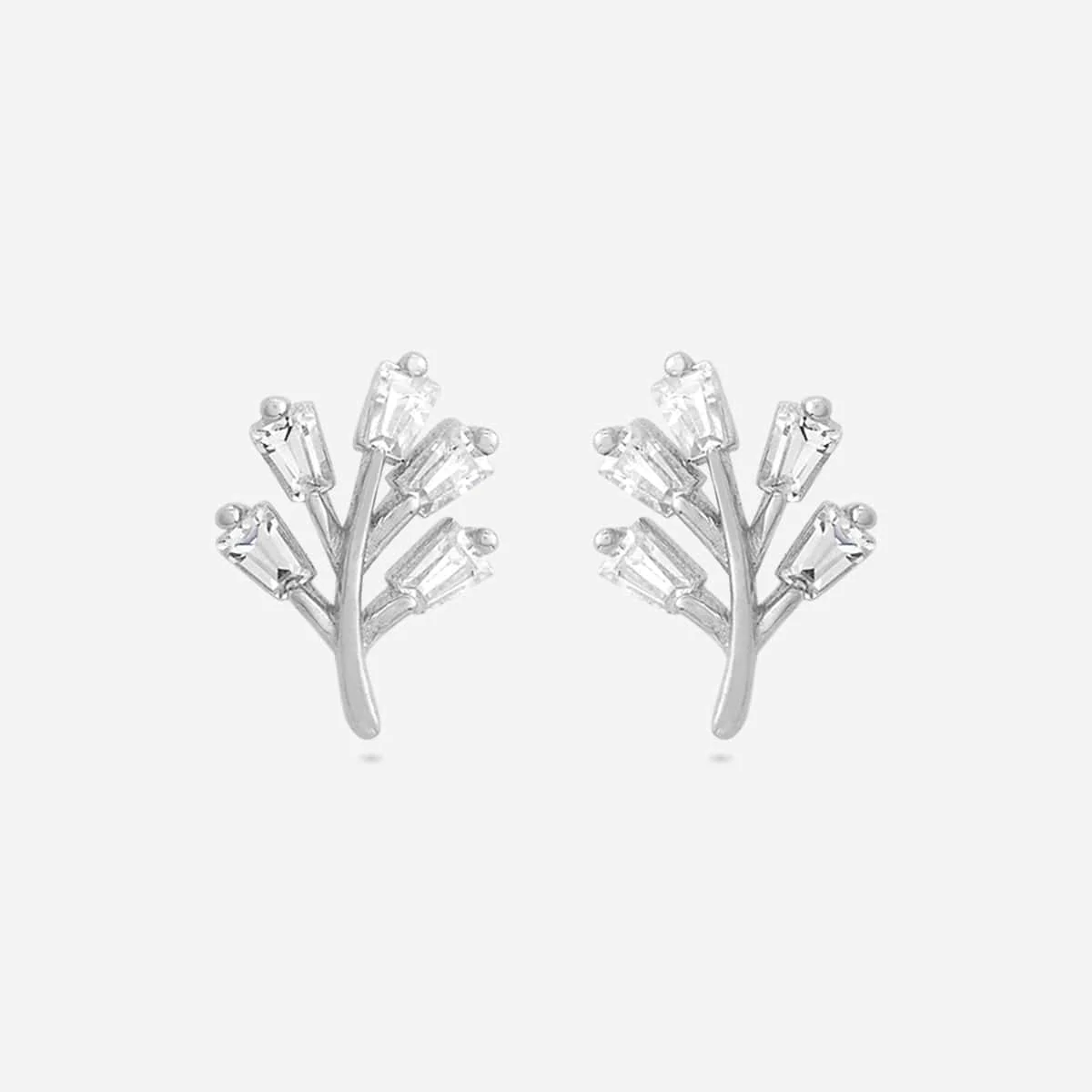 92.5 Silver Earring 195022 - Image 5