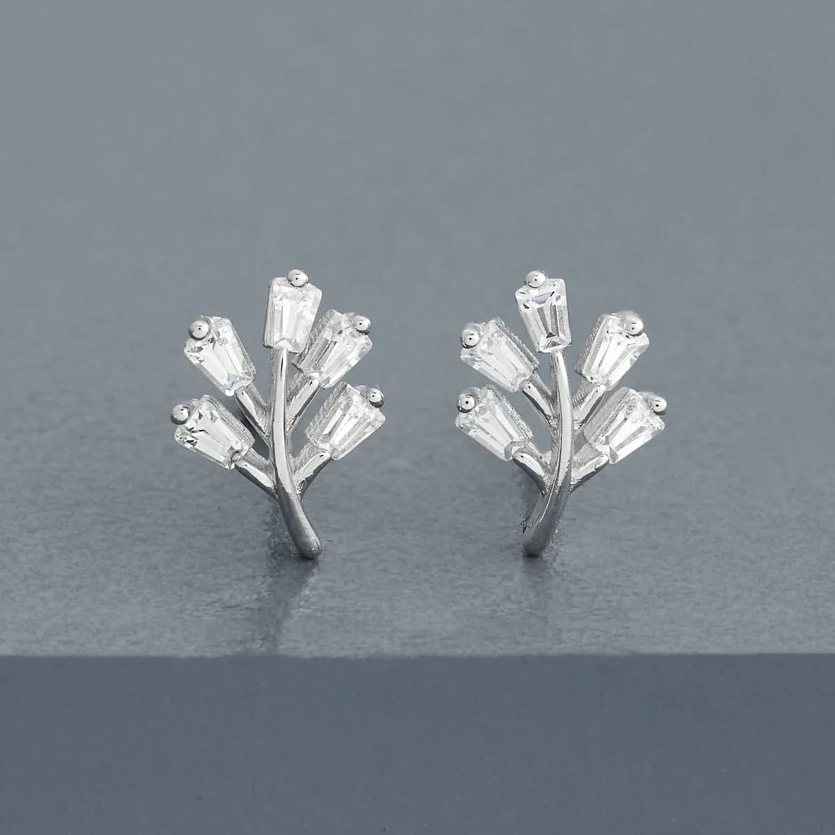 92.5 Silver Earring 195022 - Image 6