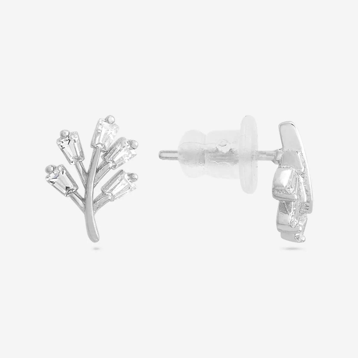 92.5 Silver Earring 195022 - Image 7