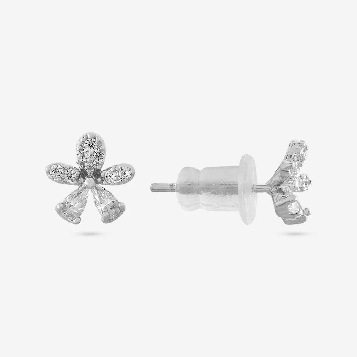 92.5 Silver Earring 195032 - Image 7