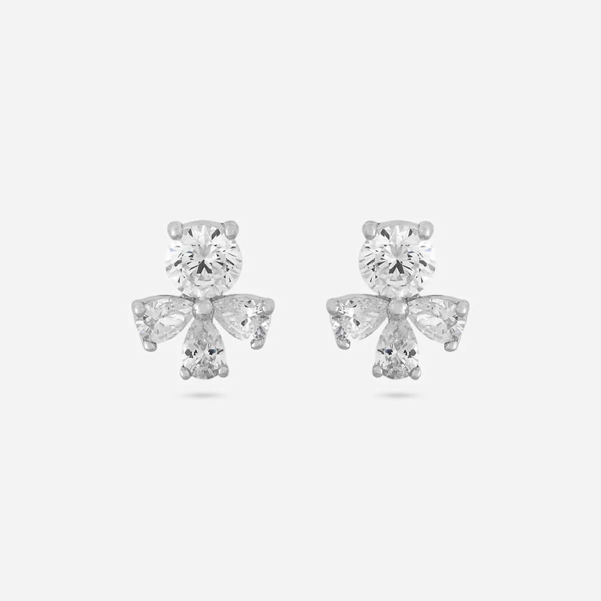 92.5 Silver Earring 195034 - Image 4