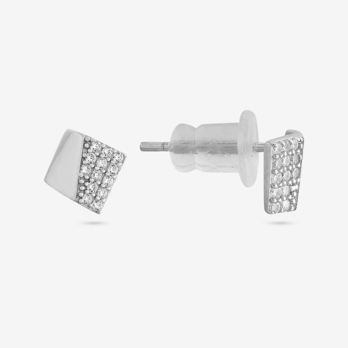 92.5 Silver Earring 195036 - Image 7