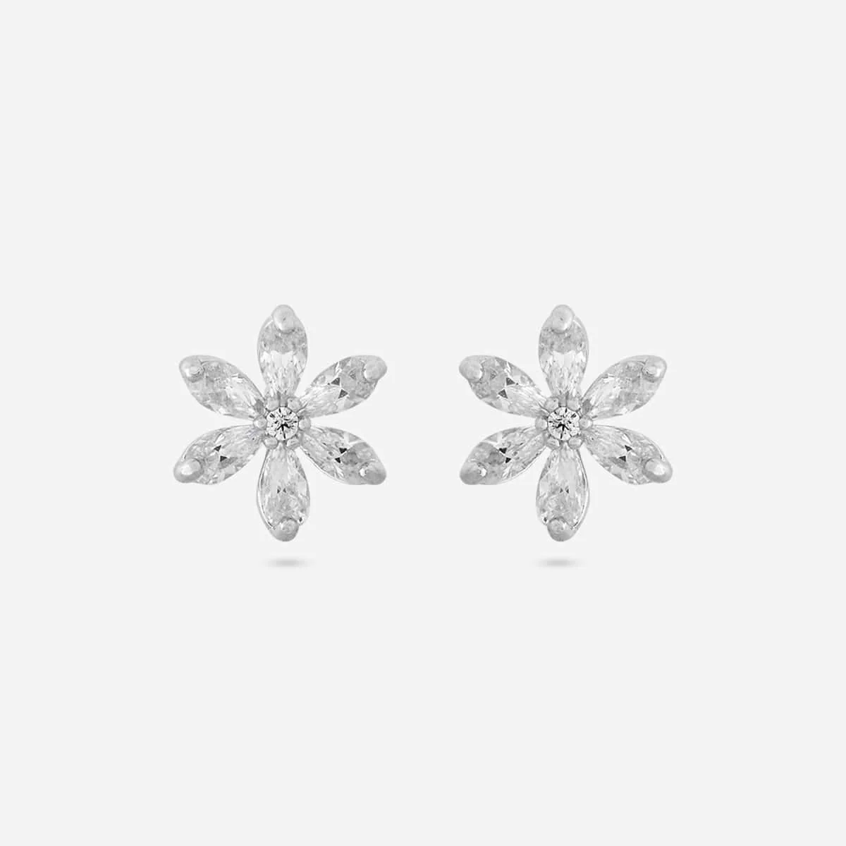 92.5 Silver Earring 195037 - Image 4