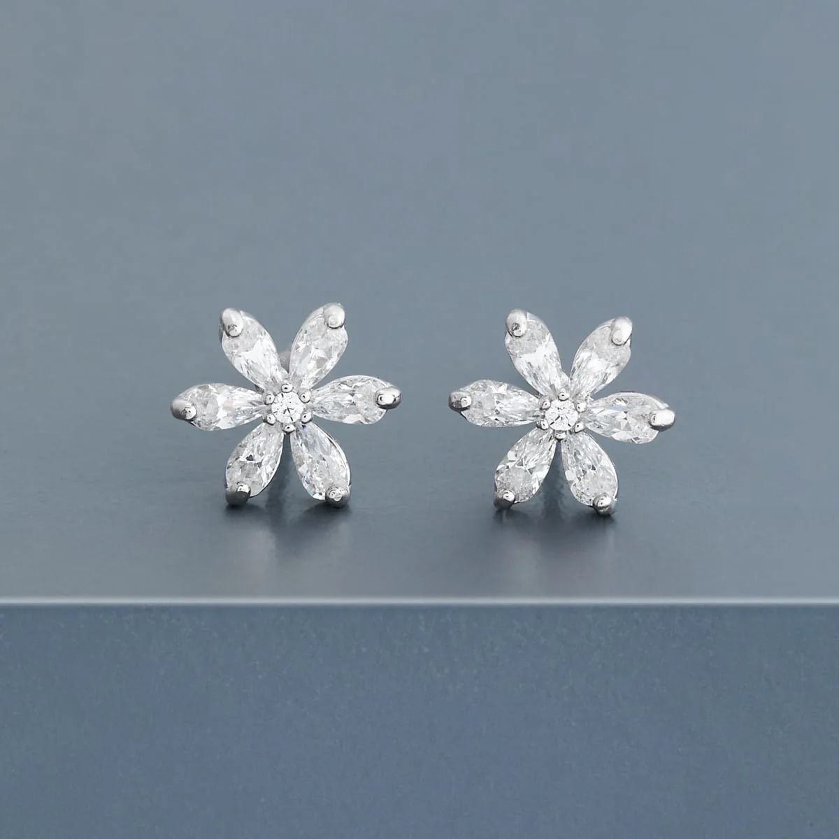 92.5 Silver Earring 195037 - Image 5