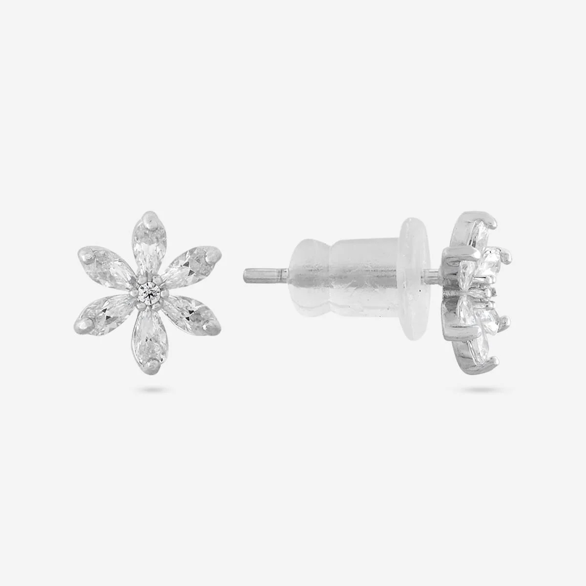 92.5 Silver Earring 195037 - Image 7