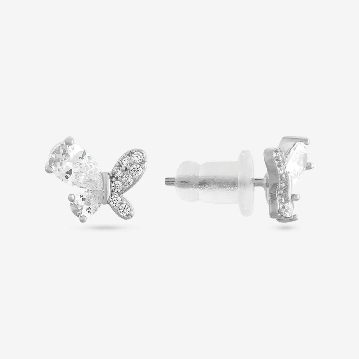 92.5 Silver Earring 195045 - Image 7