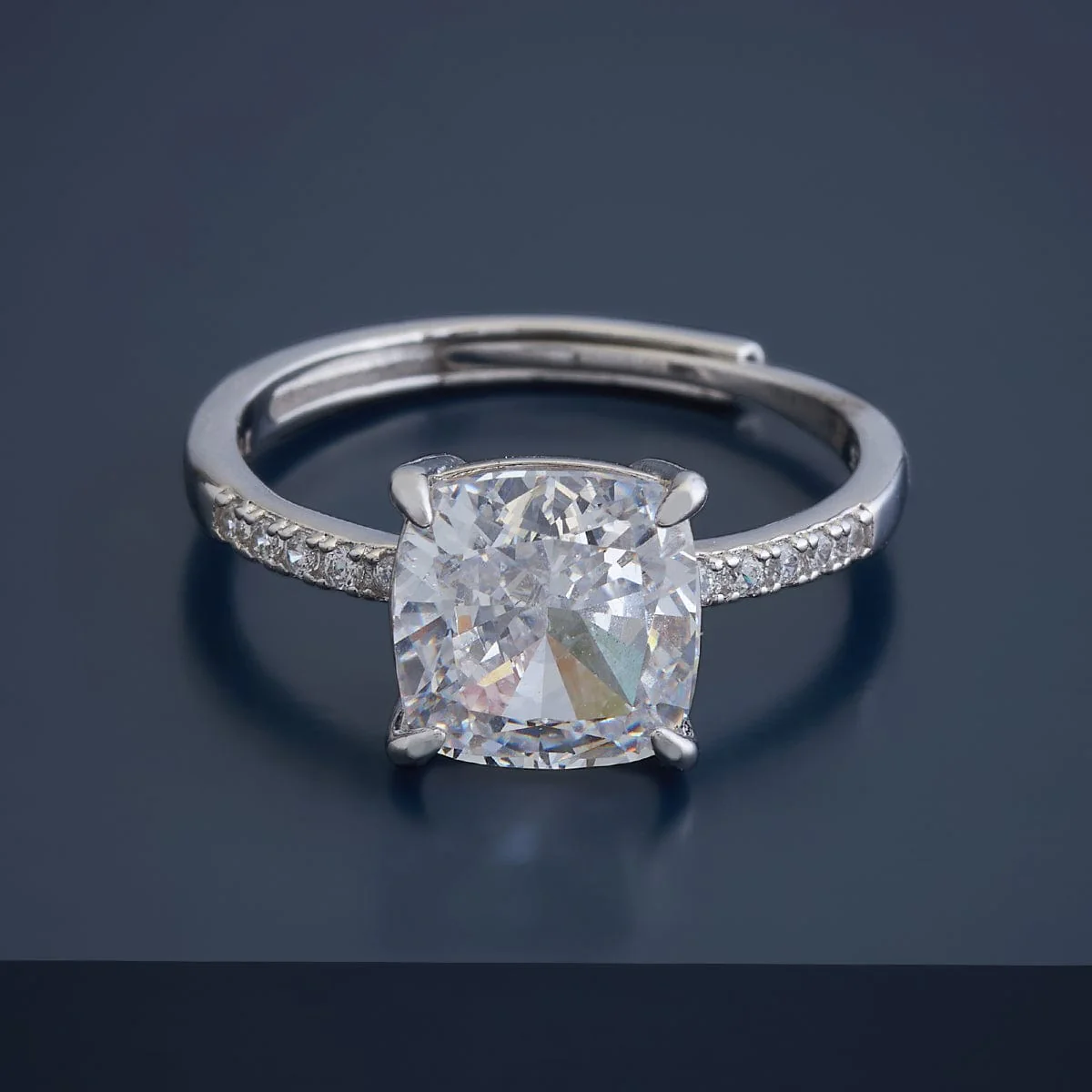 92.5 Silver Finger Ring 176645 - Image 3