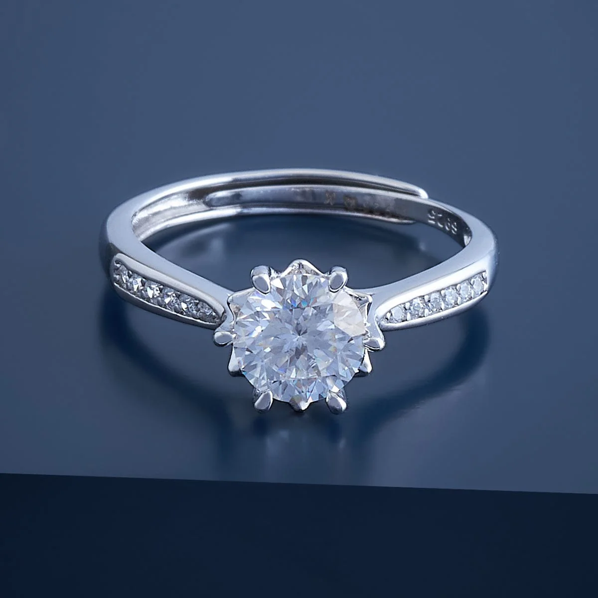 92.5 Silver Finger Ring 176646 - Image 5