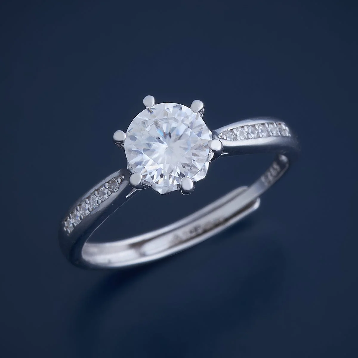 92.5 Silver Finger Ring 176648 - Image 5
