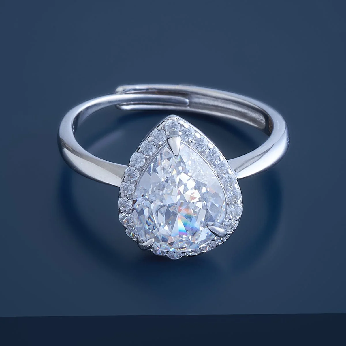 92.5 Silver Finger Ring 176649 - Image 3