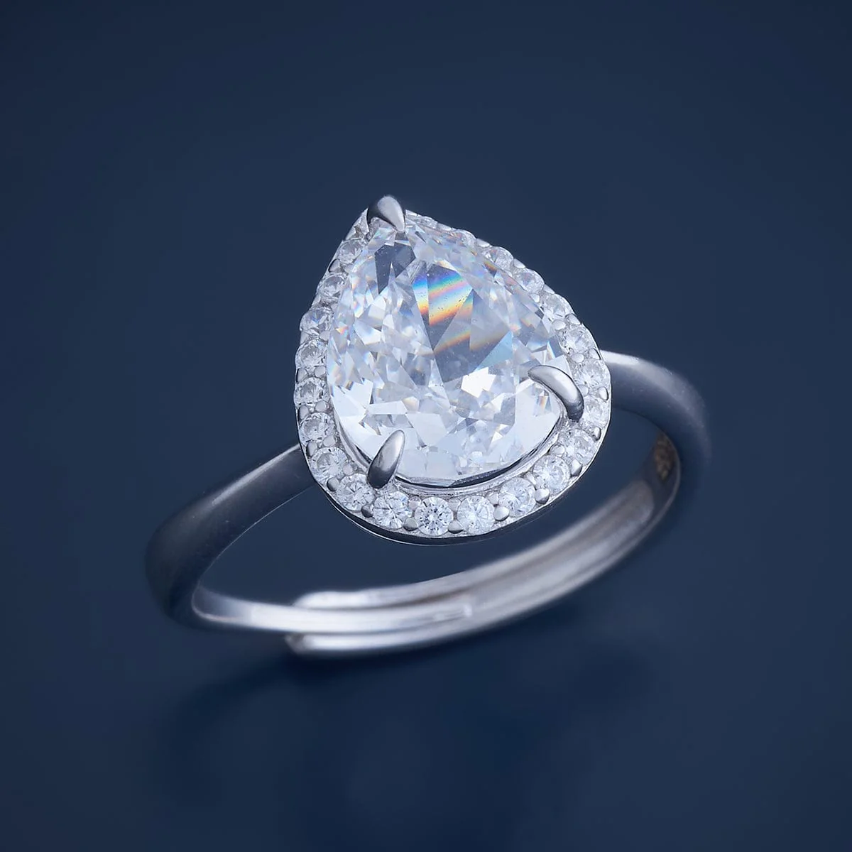 92.5 Silver Finger Ring 176649 - Image 6