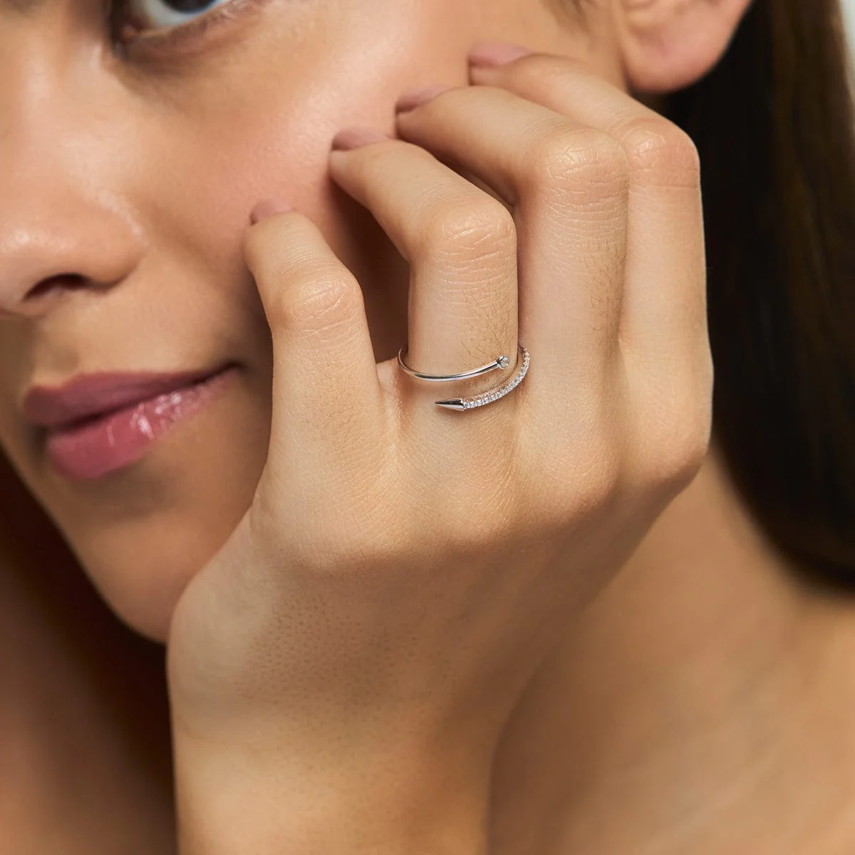 92.5 Silver Finger Ring 176657 - Image 2