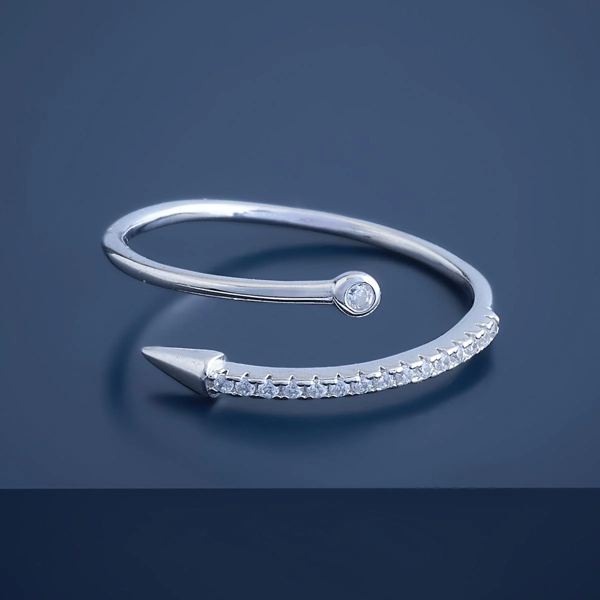 92.5 Silver Finger Ring 176657 - Image 3