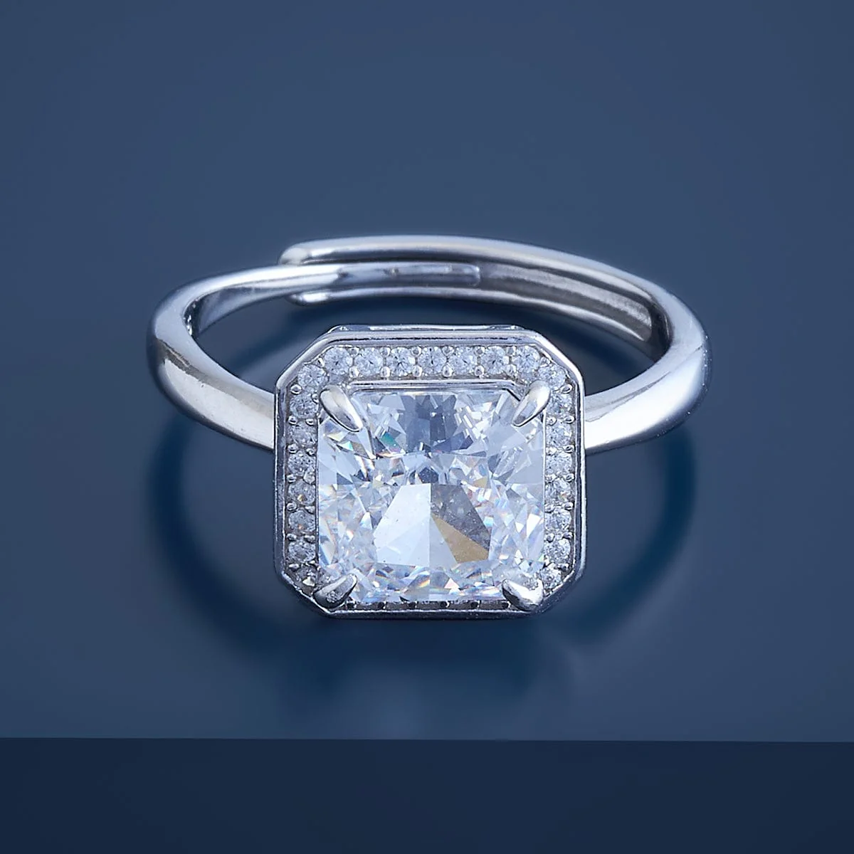 92.5 Silver Finger Ring 176666 - Image 3