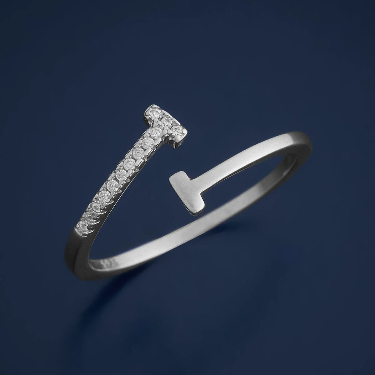 92.5 Silver Finger Ring 176831 - Image 5