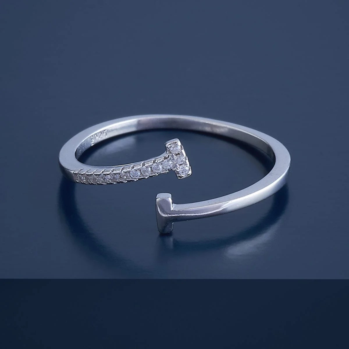 92.5 Silver Finger Ring 176831 - Image 6