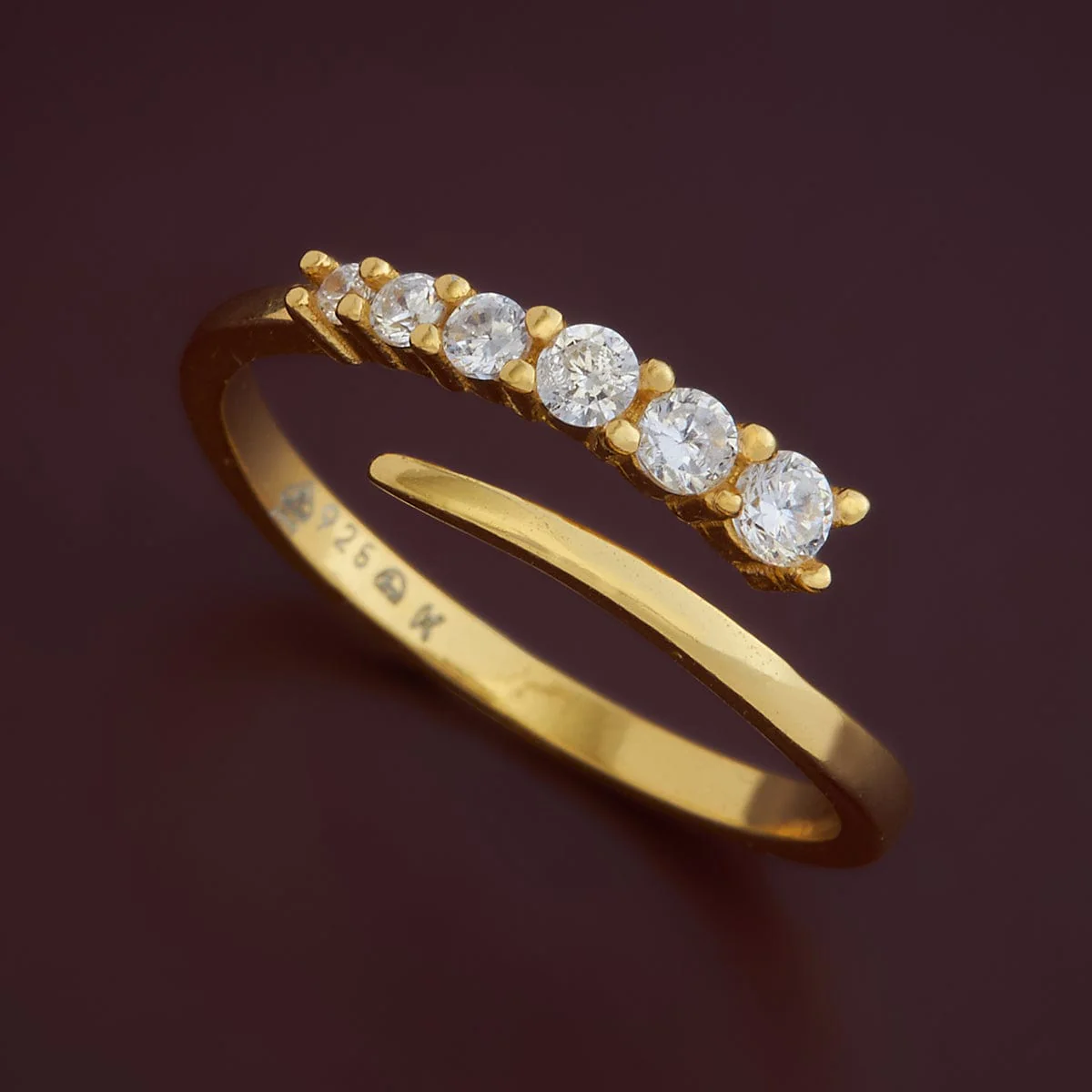92.5 Silver Finger Ring 176834 - Image 4