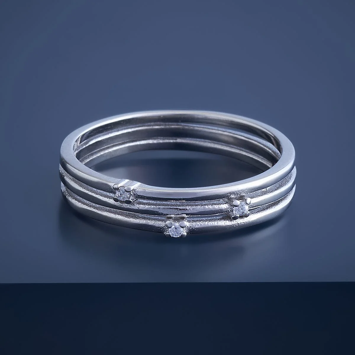 92.5 Silver Finger Ring 176843 - Image 3