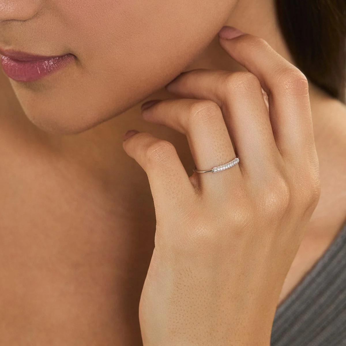 92.5 Silver Finger Ring 176864 - Image 2