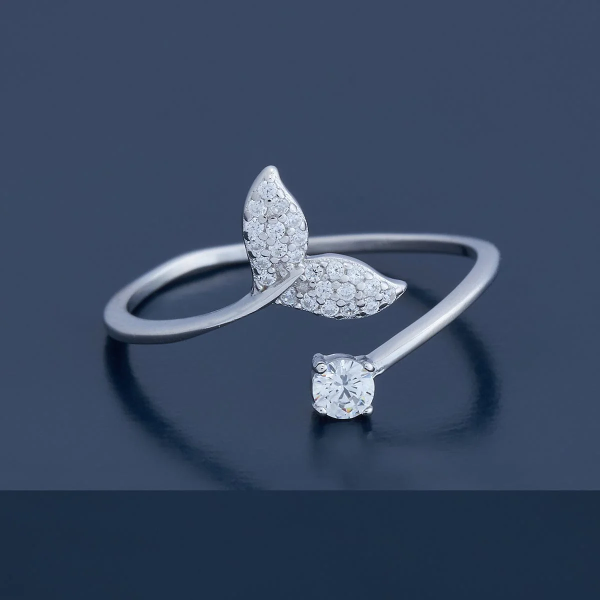 92.5 Silver Finger Ring 180843 - Image 3