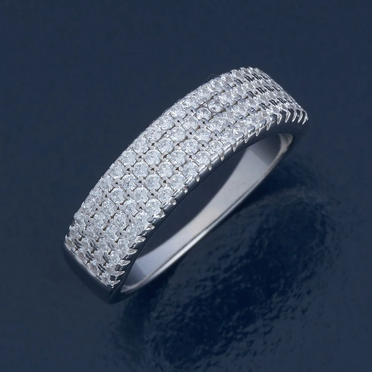 92.5 Silver Finger Ring 180859 - Image 8