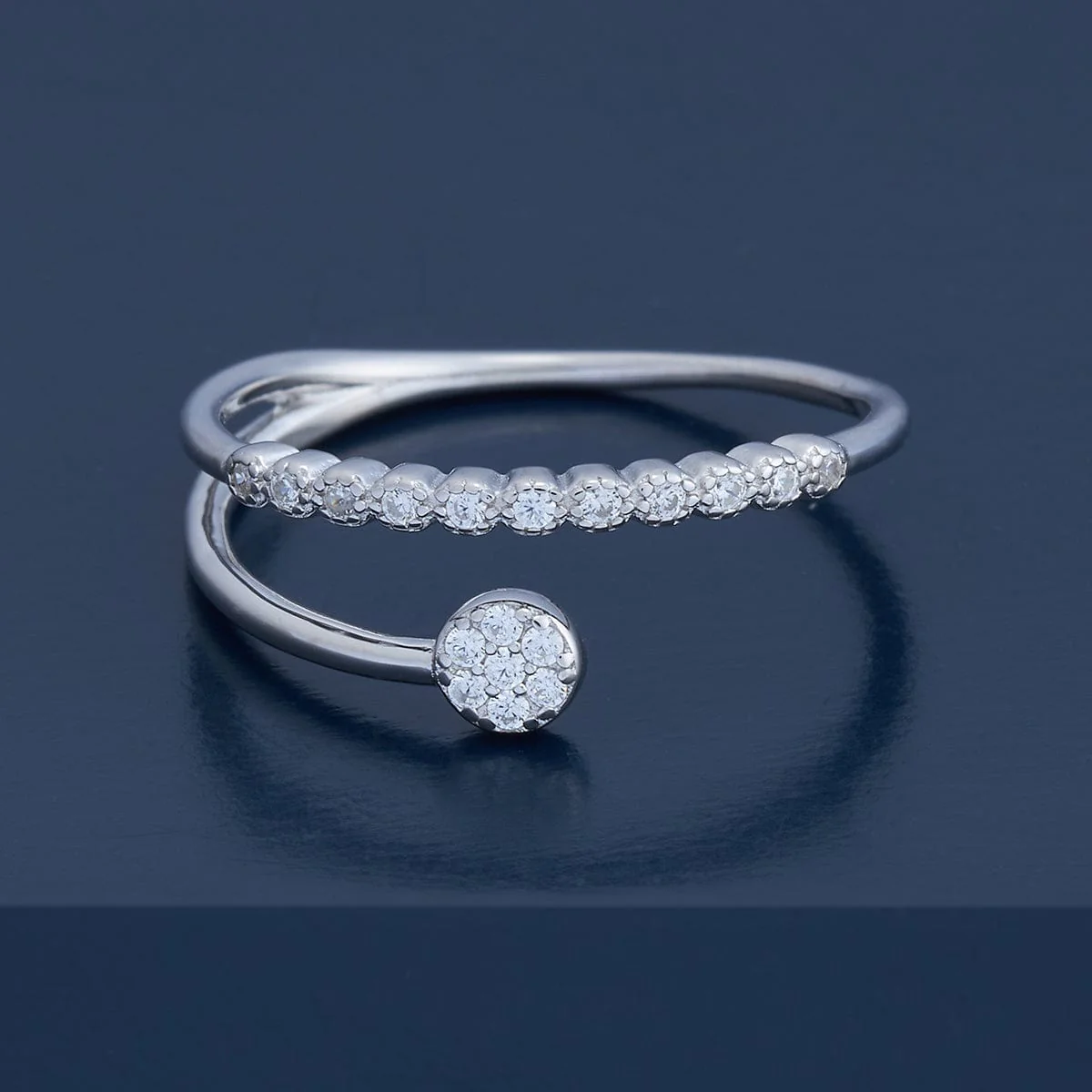 92.5 Silver Finger Ring 180861 - Image 3