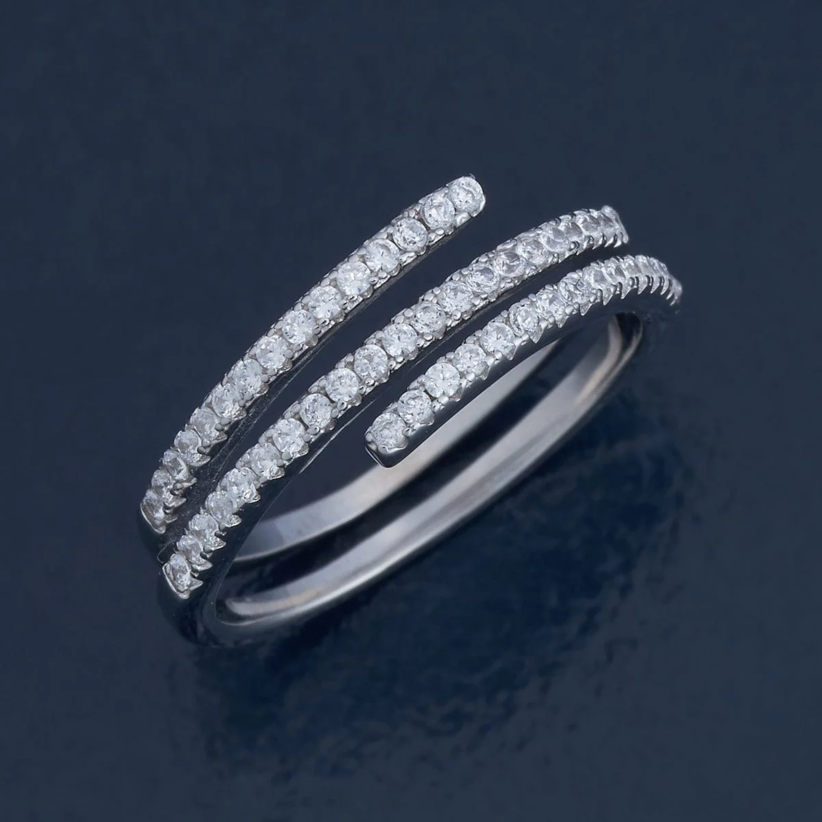 92.5 Silver Finger Ring 180934 - Image 6