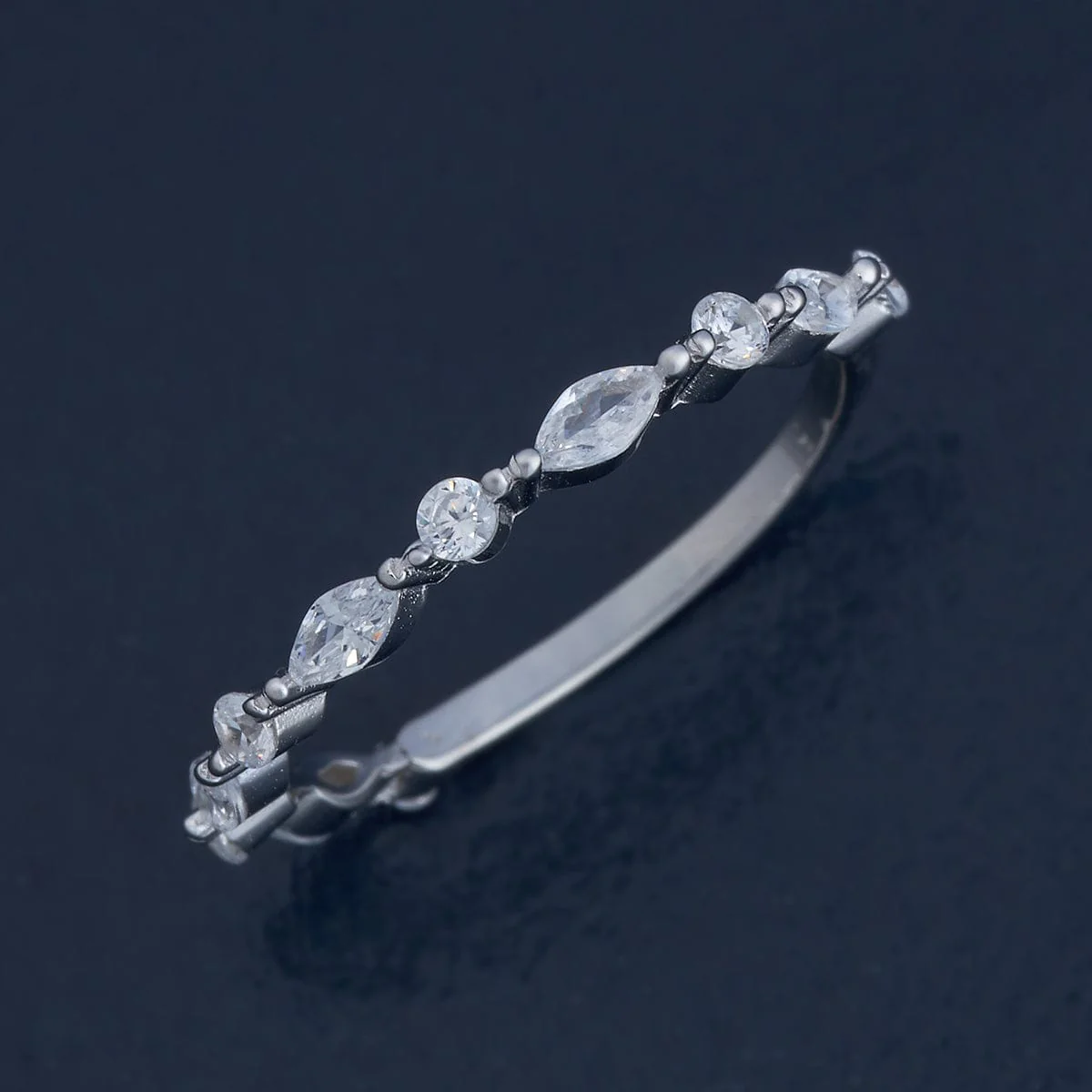 92.5 Silver Finger Ring 180943 - Image 8
