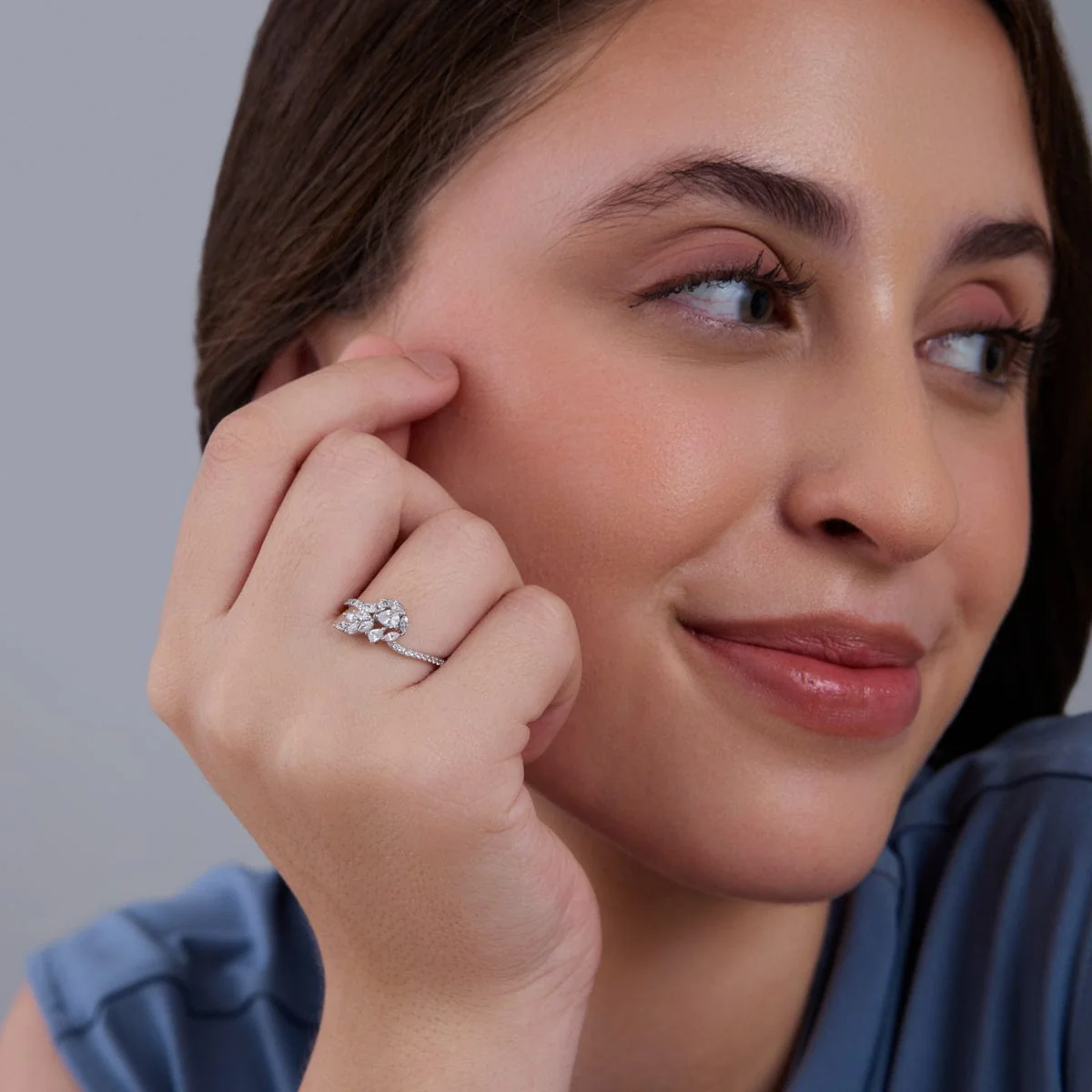 92.5 Silver Finger Ring 180999 - Image 2