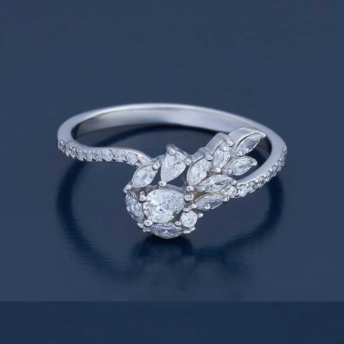 92.5 Silver Finger Ring 180999 - Image 3