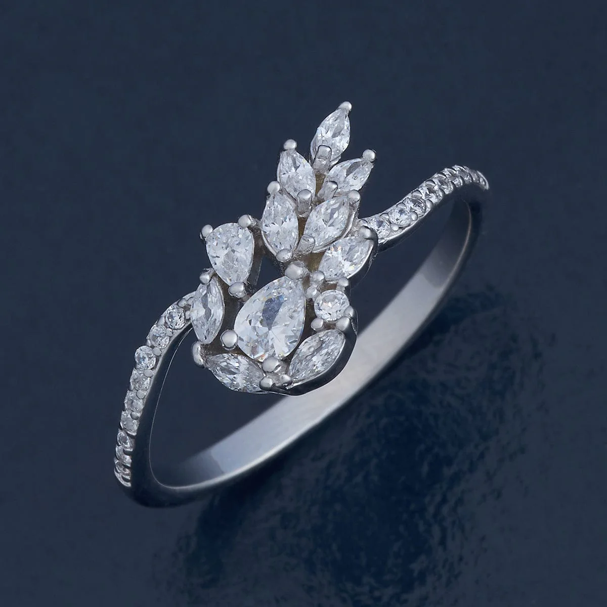 92.5 Silver Finger Ring 180999 - Image 7