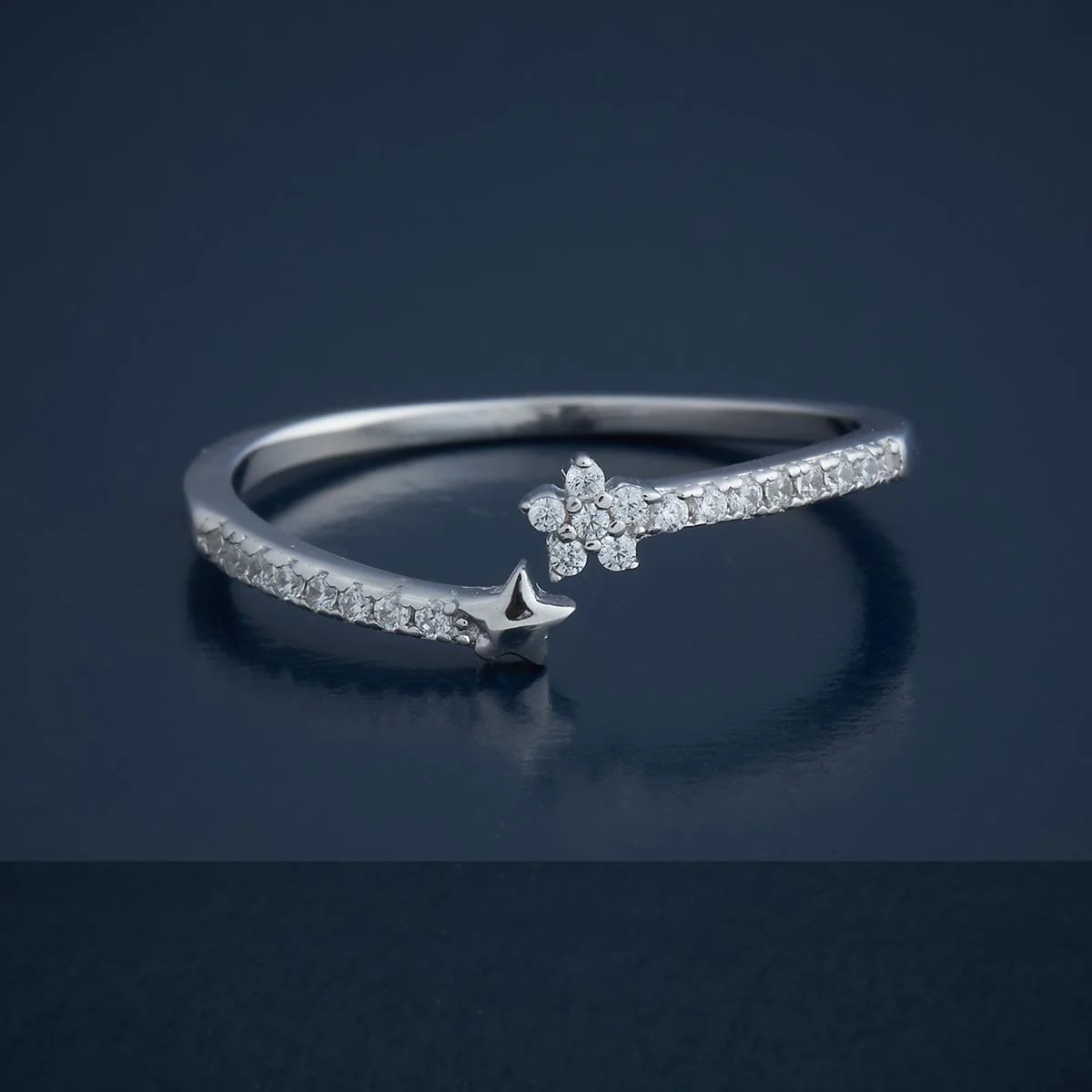 92.5 Silver Finger Ring 182907 - Image 3