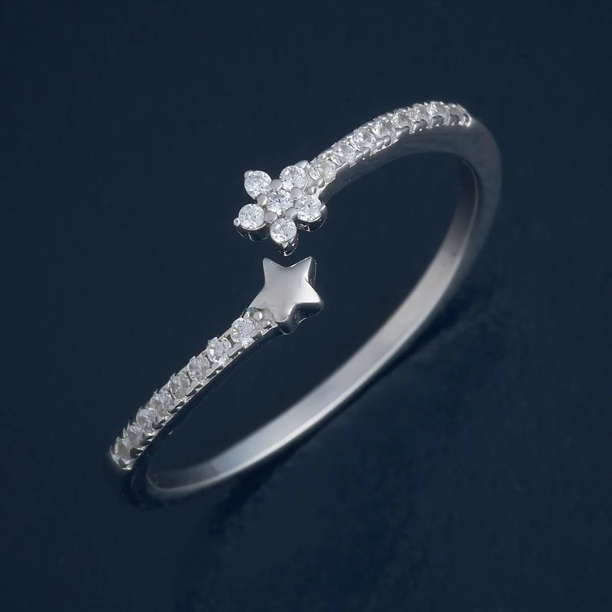 92.5 Silver Finger Ring 182907 - Image 6