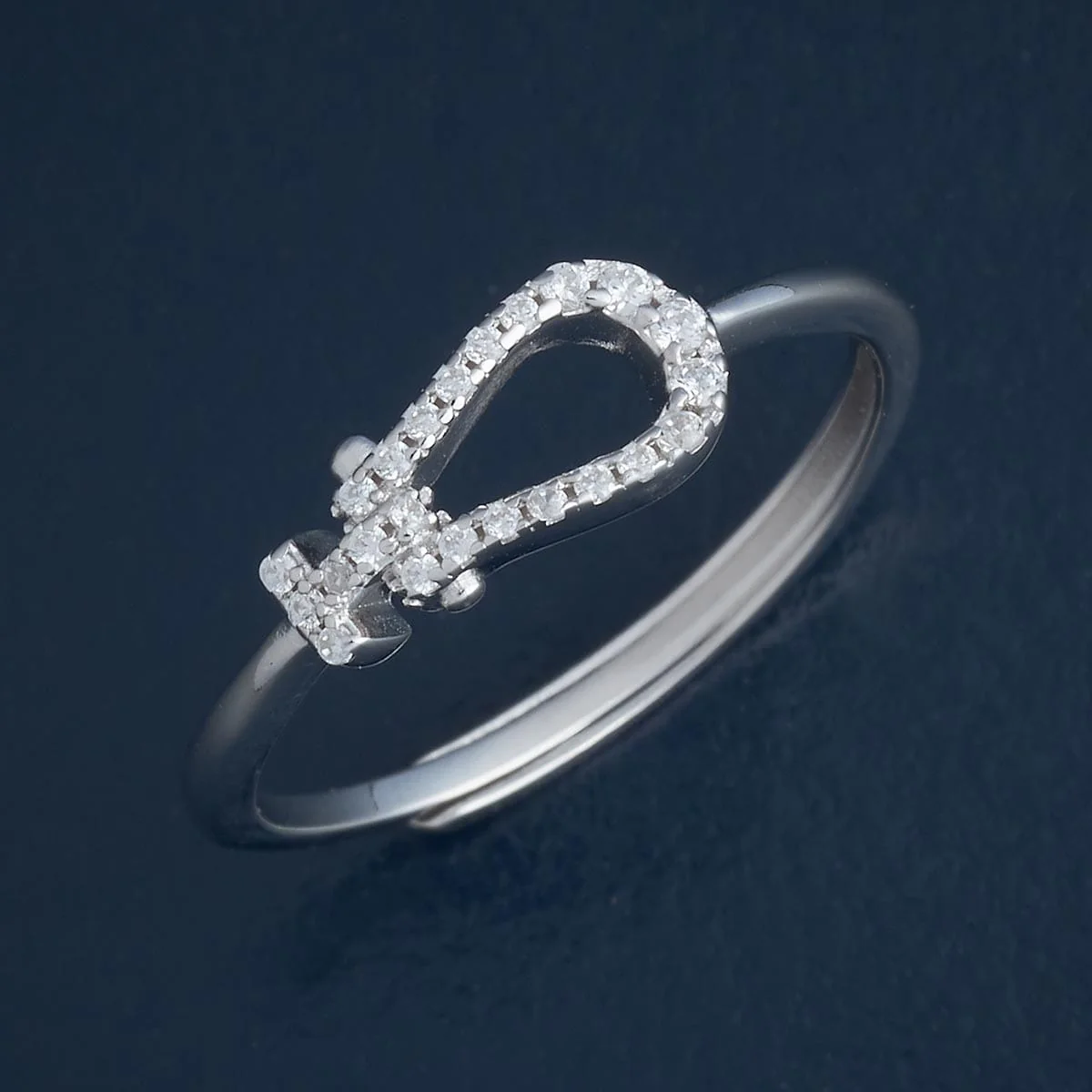 92.5 Silver Finger Ring 182908 - Image 6