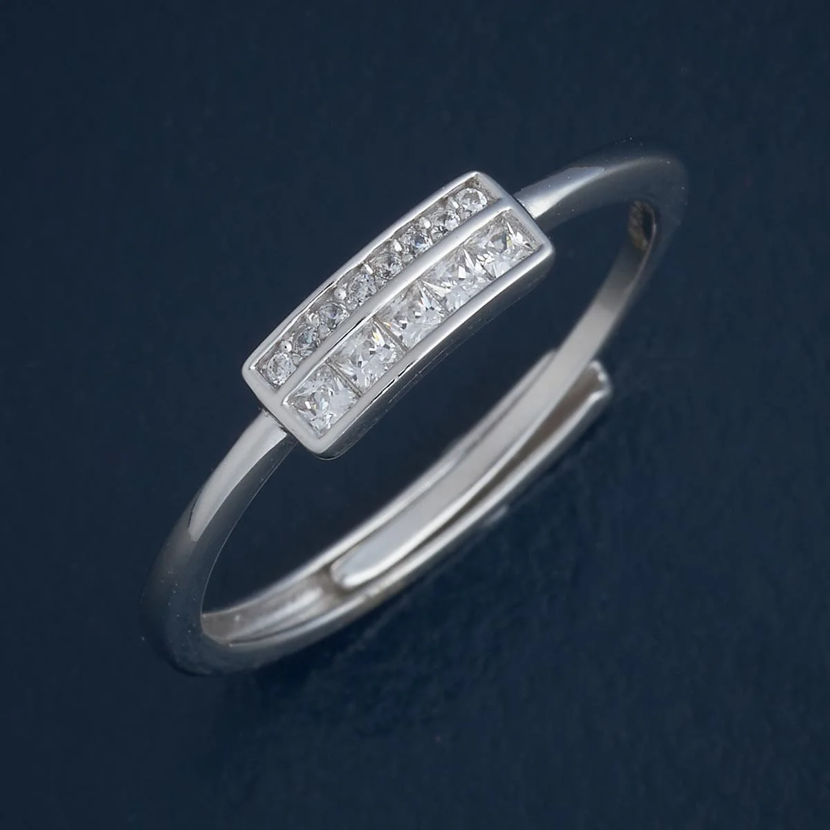 92.5 Silver Finger Ring 182910 - Image 6