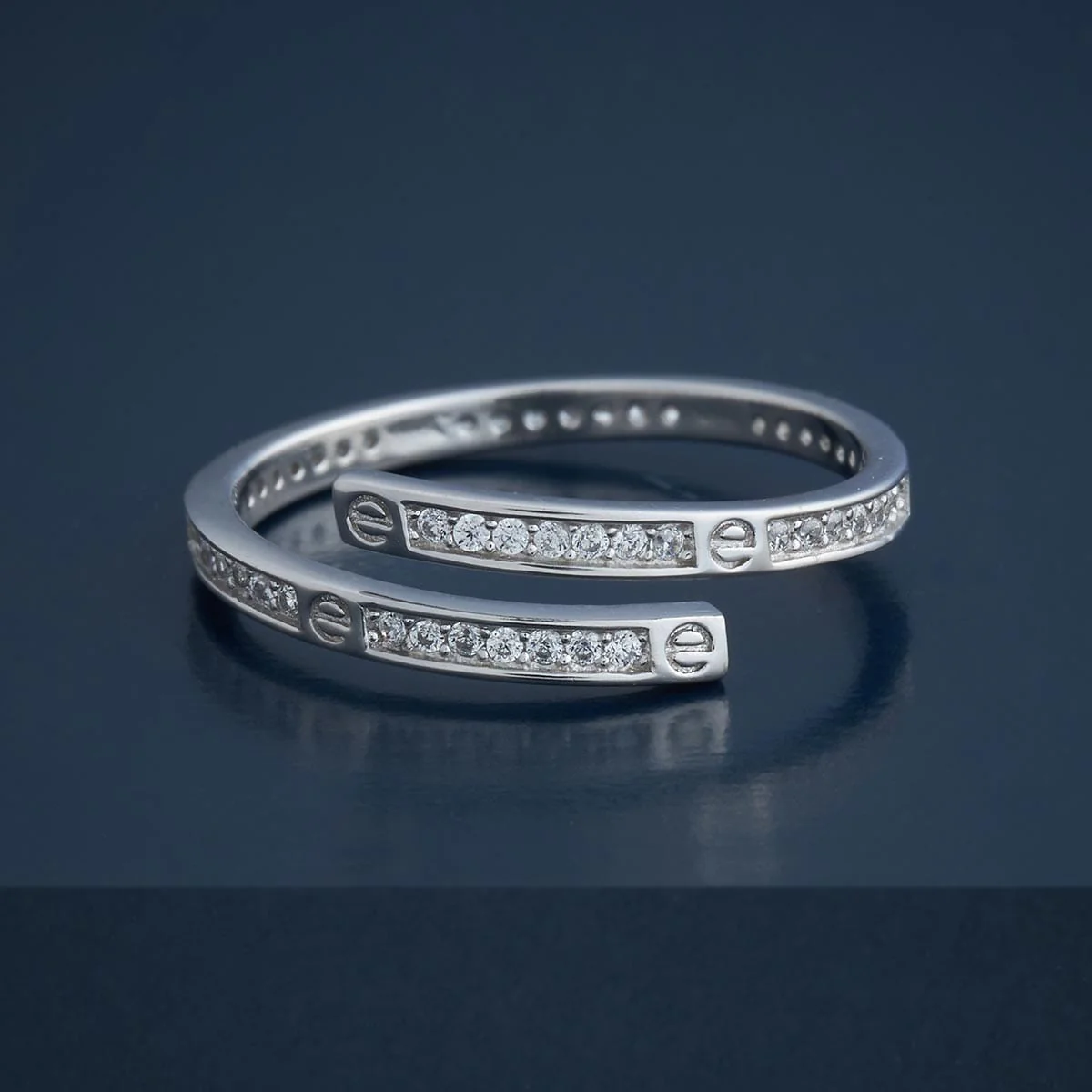 92.5 Silver Finger Ring 182911 - Image 3